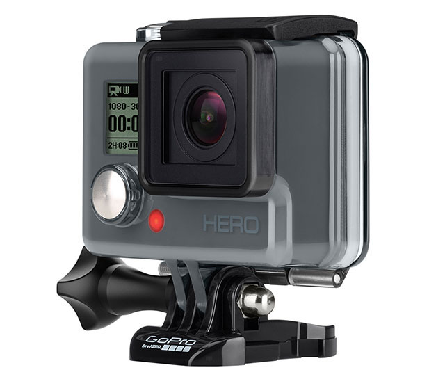 the new GoPro Hero camera. It will reside as the new entrylevel GoPro 